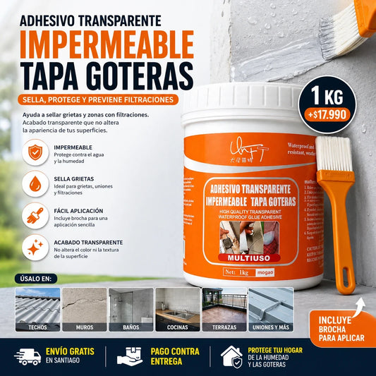 Sellador Adhesivo Impermeable Tapagotera